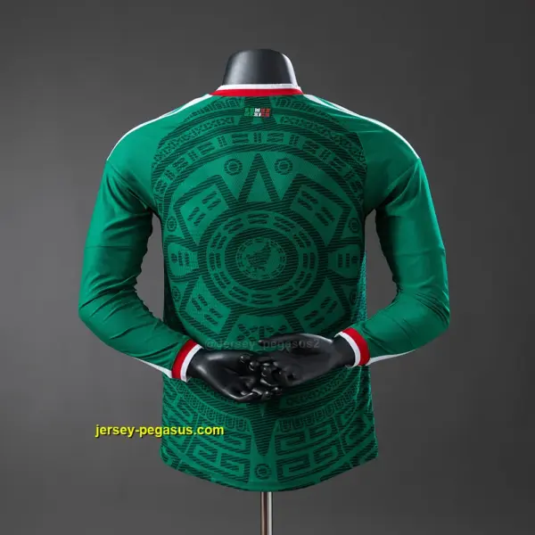 Mexico 2026 Home Long-Sleeve Player Version Jerseys