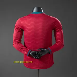 Portugal 2026 Home Player Version Long-Sleeve Jersey