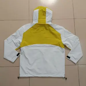 Dortmund yellow white windbreaker jacket