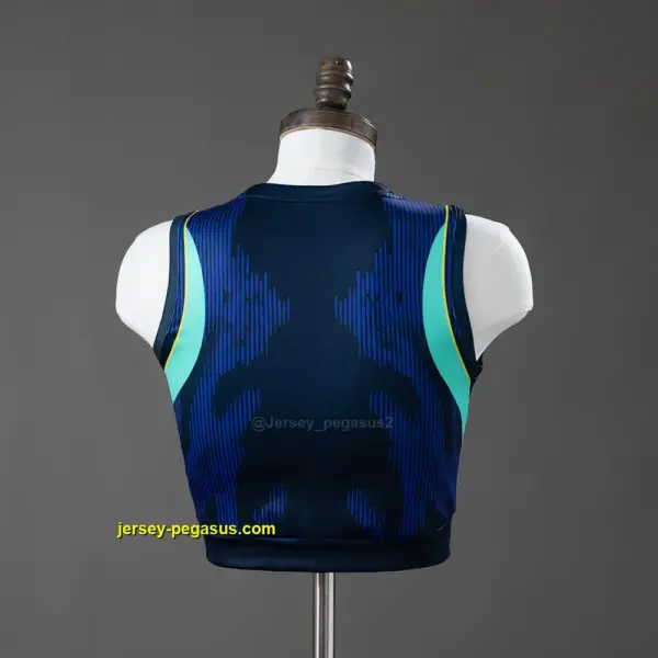 Brazil 2026 Away Crop Top Style Tank Top