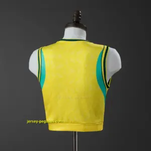 Brazil 2026 Crop Tank Top Home Jersey