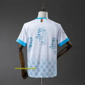 Congo 2026 White and Blue Jersey