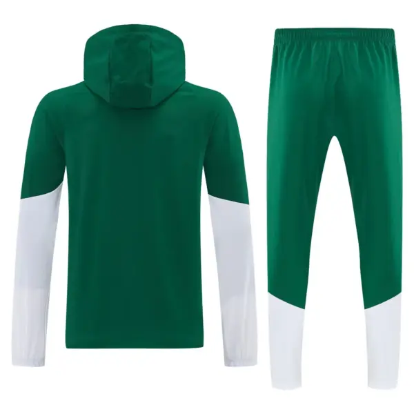 Italy 2026 green windbreaker jacket+pants
