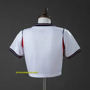 England 2026 Home Crop Top Style