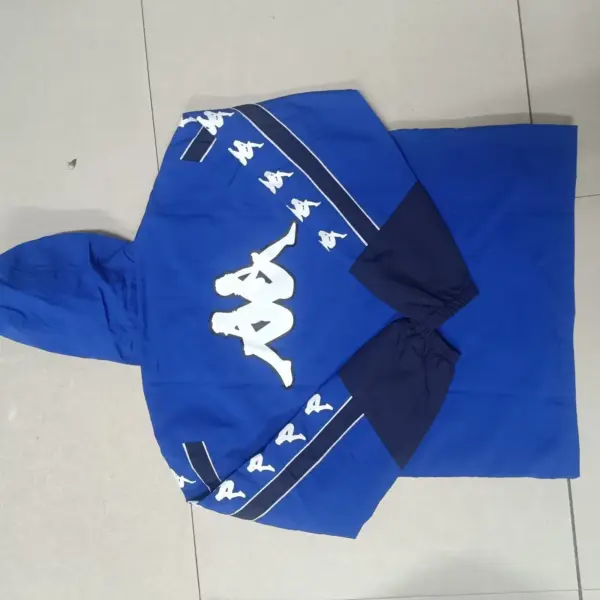 Italy blue windbreaker jacket