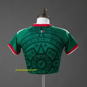 Mexico 2026 Home Crop Top Style