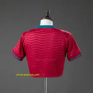 Portugal 2026 Home Crop Top Style Jersey
