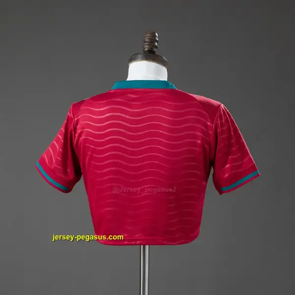 Portugal 2026 Home Crop Top Style Jersey
