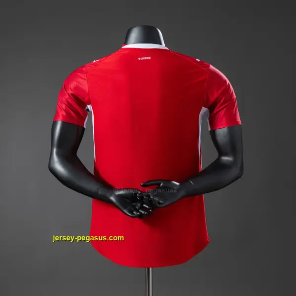 Switzerland 2026 Home Player Version Jersey