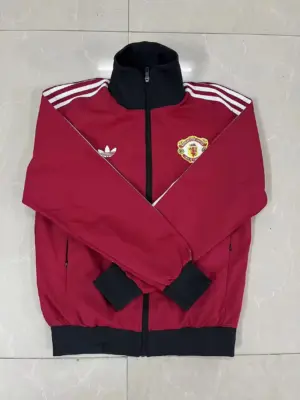 Man U retro red windbreaker jacket