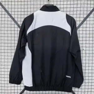 Paris black windbreaker jacket