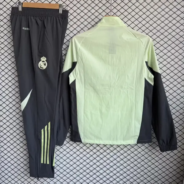 Real Madrid green windbreaker jacket+pants