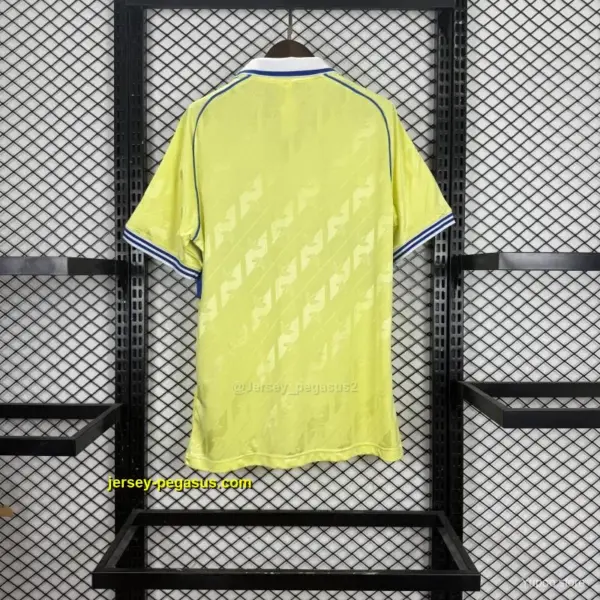 Player Version Club América Adidas Originals Retro Reissue Home Yellow Blue Jers