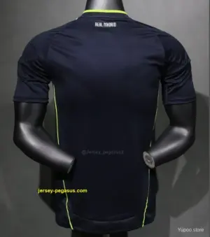 Player Version Retro Real Madrid Away Jersey