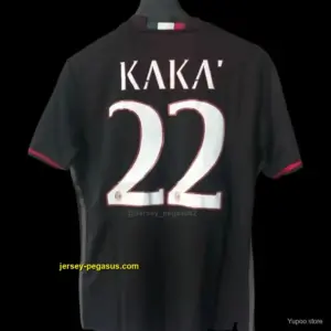 Retro 16 17 AC Milan Home Jersey With Serie A Full Patches