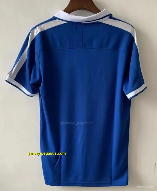 Retro 1970 Brazil Away Blue Jersey