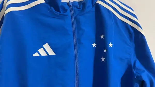 cruzeiro blue white reversible windbreaker jacket