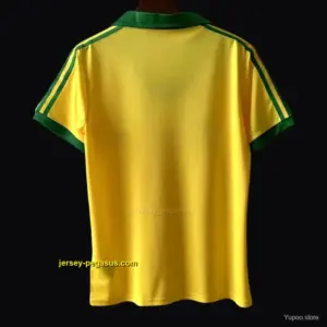 Retro 1978 Brazil Home Jersey