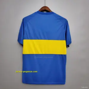 Retro 1981 Boca Juniors home Soccer Jersey