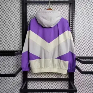 miami purple white windbreaker jacket