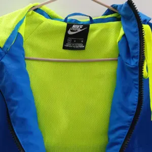 Brazil blue windbreaker jacket