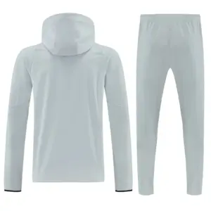 Algeria 2026 gray windbreaker jacket+pants