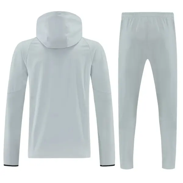 Algeria 2026 gray windbreaker jacket+pants