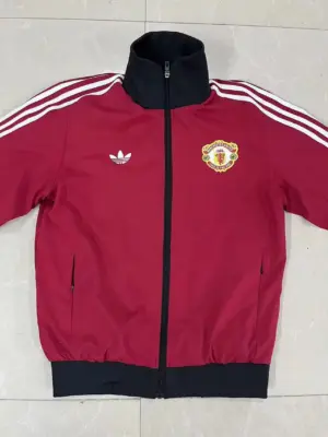 Man U retro red windbreaker jacket
