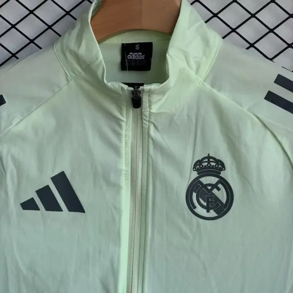 Real Madrid green windbreaker jacket+pants