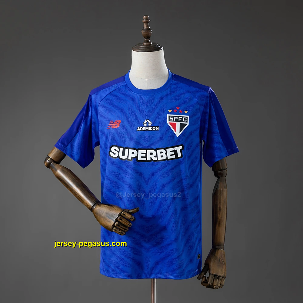 Sao Paulo Goalkeeper 2026-27 Jersey - Blue Sao Paulo Goalkeeper 2026-27 Jersey - Blue