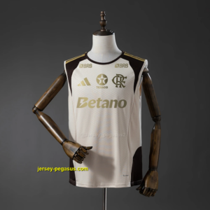 Flamengo All sponsors Training - Apricot Vest 2026-27 Jersey