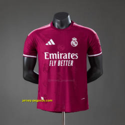 Real Madrid Special Edition Player Version - Maroon 2026-27 Jersey