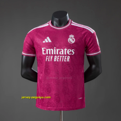 Real Madrid Special Edition Player Version - Rose Red 2026-27 Jersey