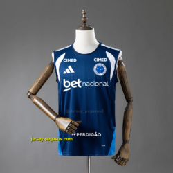 Cruzeiro All sponsors Training - Dark Blue Vest 2026-27 Jersey