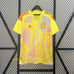 2024 Mexico Goalkeeper Yellow Kit Soccer Uniform