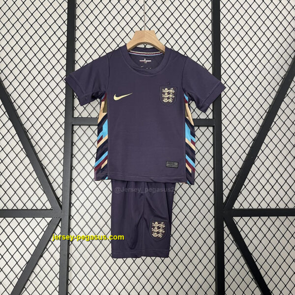 2024 England Away Kid Kits Children Sets Best Jerseys 2024 England Away Kid Kits Children Sets Best Jerseys