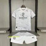 Children's clothing 2024-25 Manchester City special edition off-white