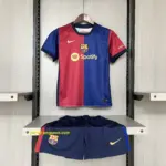 Kids 2024-25 Barcelona Home Jersey