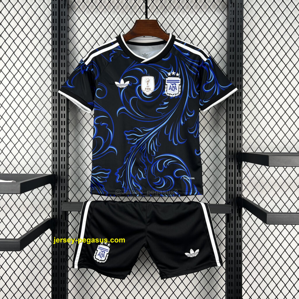Kids Argentina 2026 World Cup Away Kit