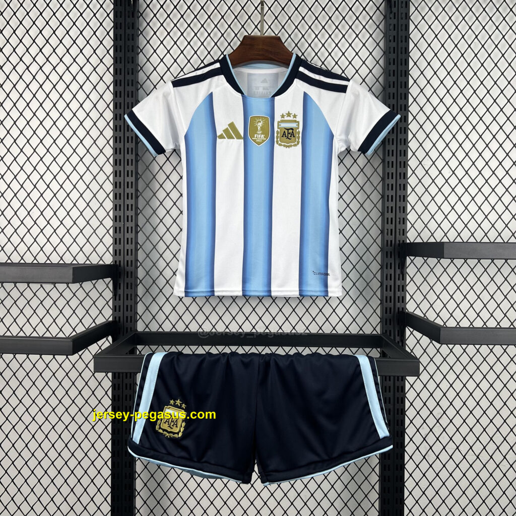 Kids Argentina 2026 World Cup Home Kit