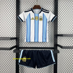 Kids Argentina 2026 World Cup Home Kit
