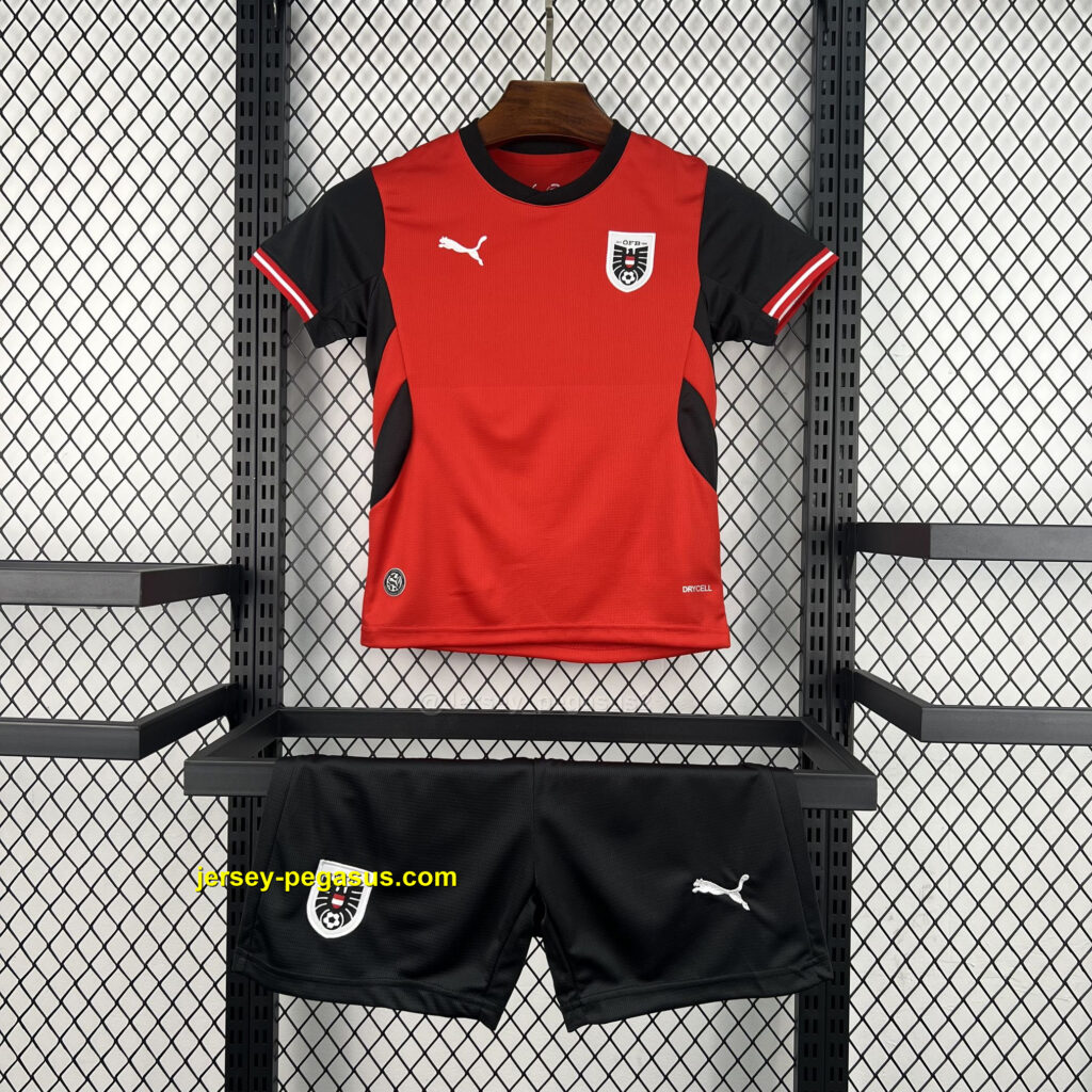 Kids Austria 2026 World Cup Home Kit