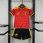 Kids Belgium 2026 World Cup Home Kit