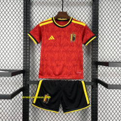 Kids Belgium 2026 World Cup Home Kit
