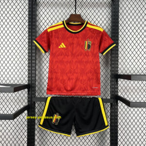 Kids Belgium 2026 World Cup Home Kit