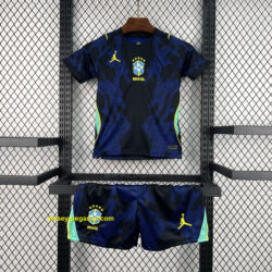 Kids Brazil 2026 World Cup Away Kit