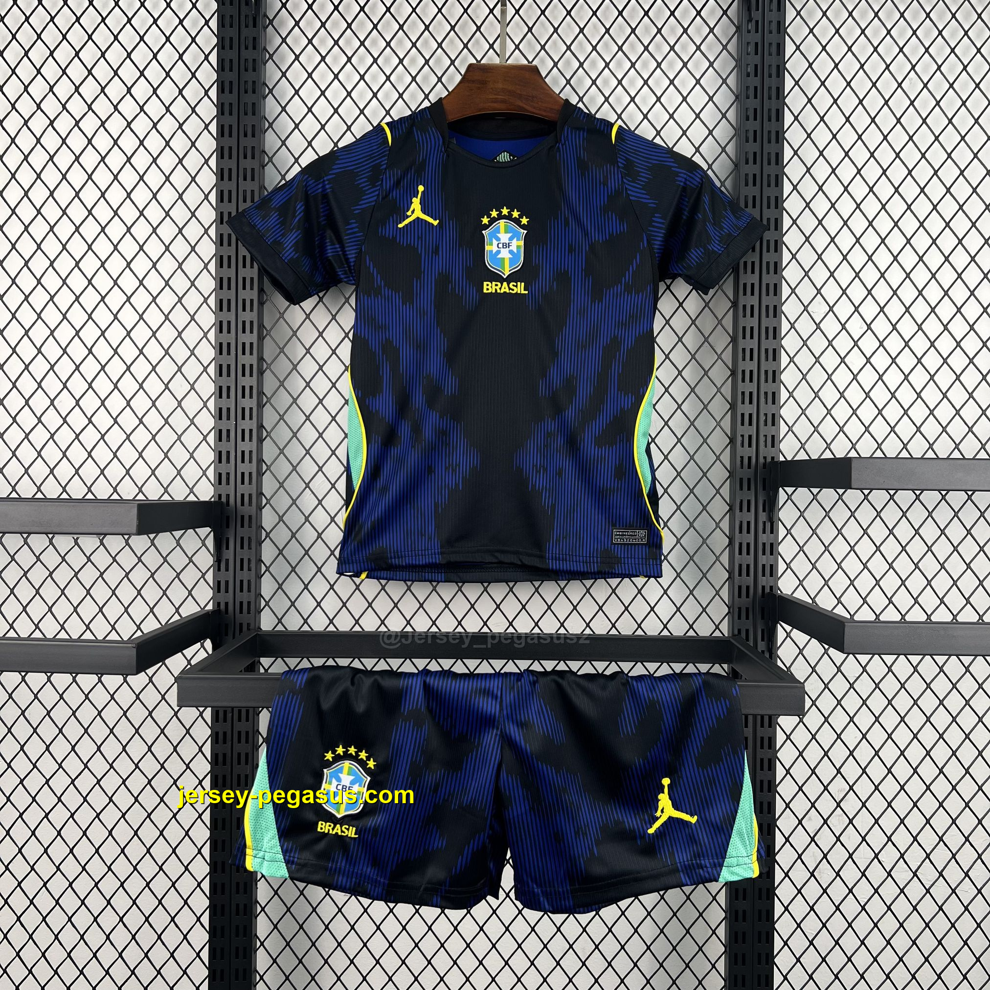 Kids Brazil 2026 World Cup Away Kit Kids Brazil 2026 World Cup Away Kit
