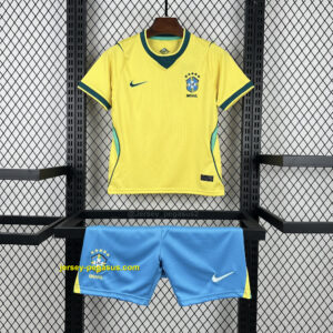 Kids Brazil 2026 World Cup Home Kit