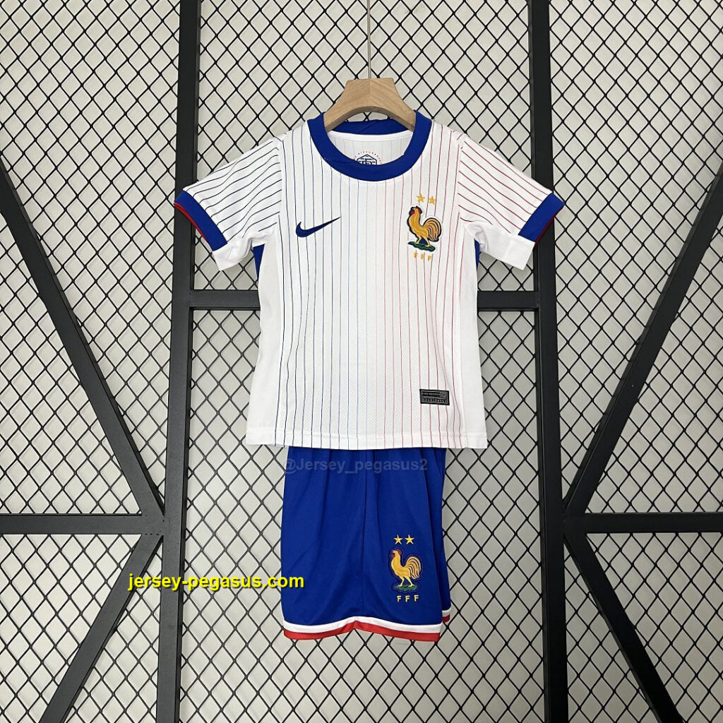 2024 France Away Kid Kits Children Sets Best Jerseys