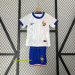 2024 France Away Kid Kits Children Sets Best Jerseys